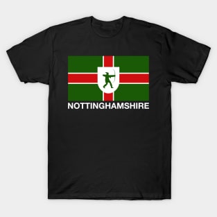 Nottinghamshire County Flag - England T-Shirt